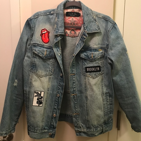 civil regime Other - Custom Denim Jacket